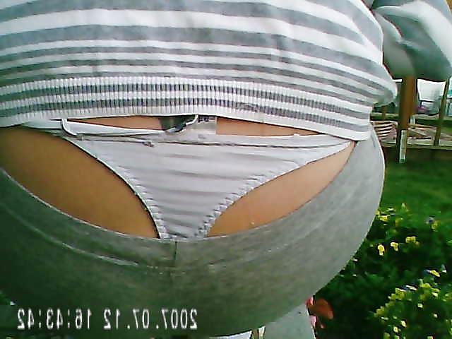 10P My wife in thong