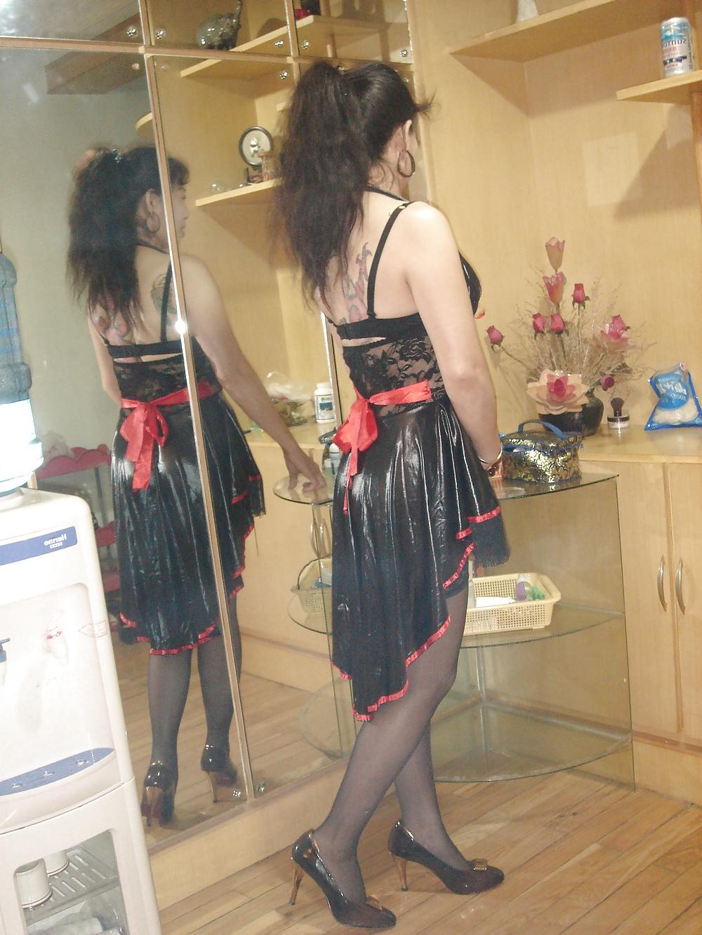 13P Chinese girl with a dragoon tattoo
