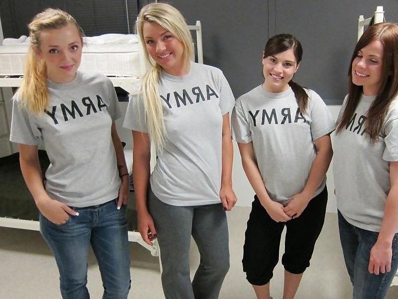 23P Army Barracks Lesbian Orgy