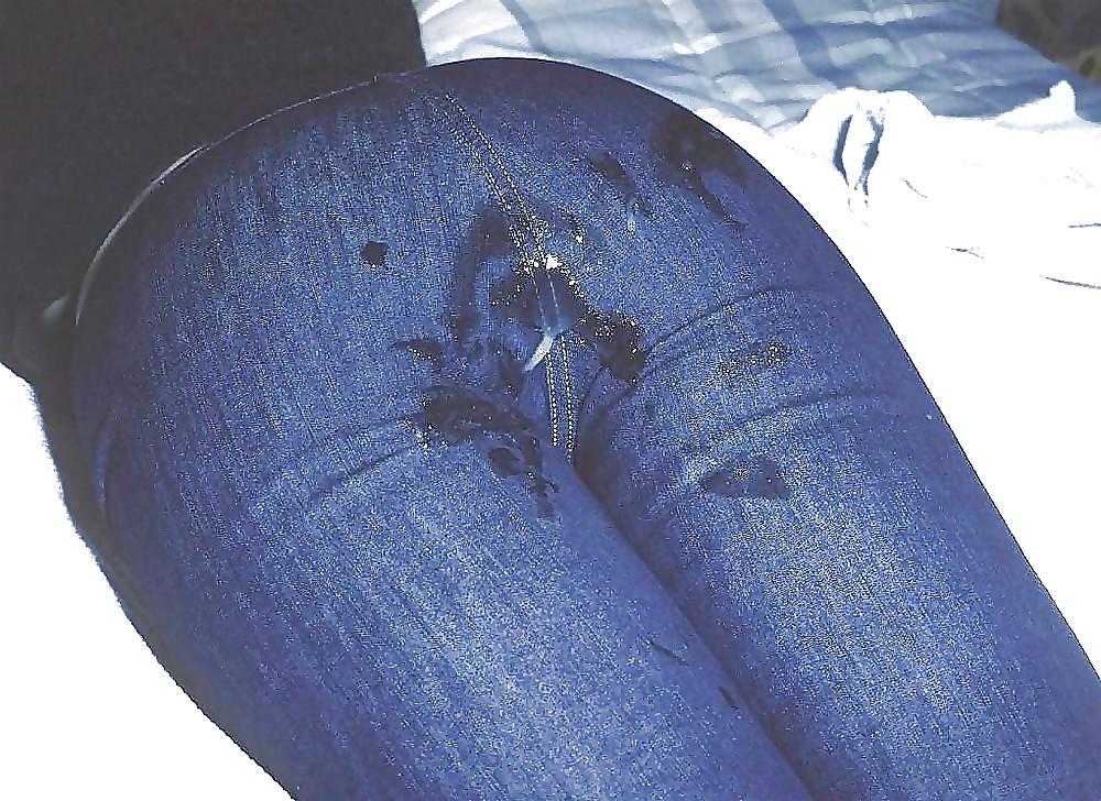 15P Teens Jeans in Sperm