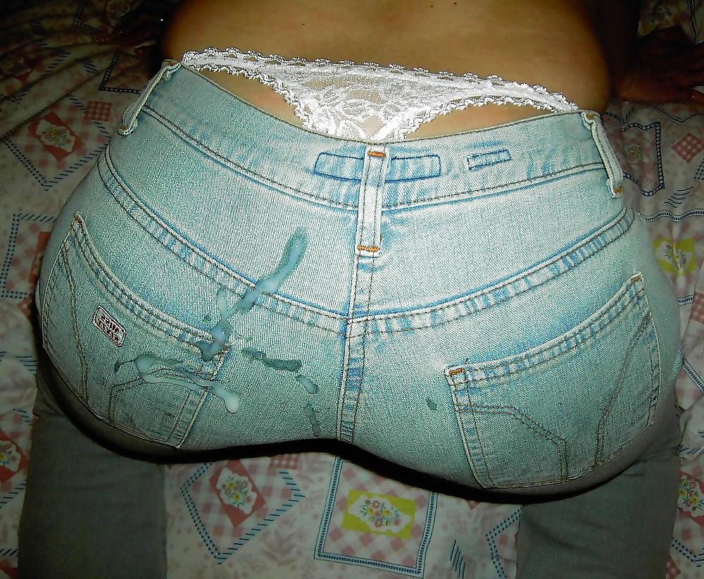15P Teens Jeans in Sperm
