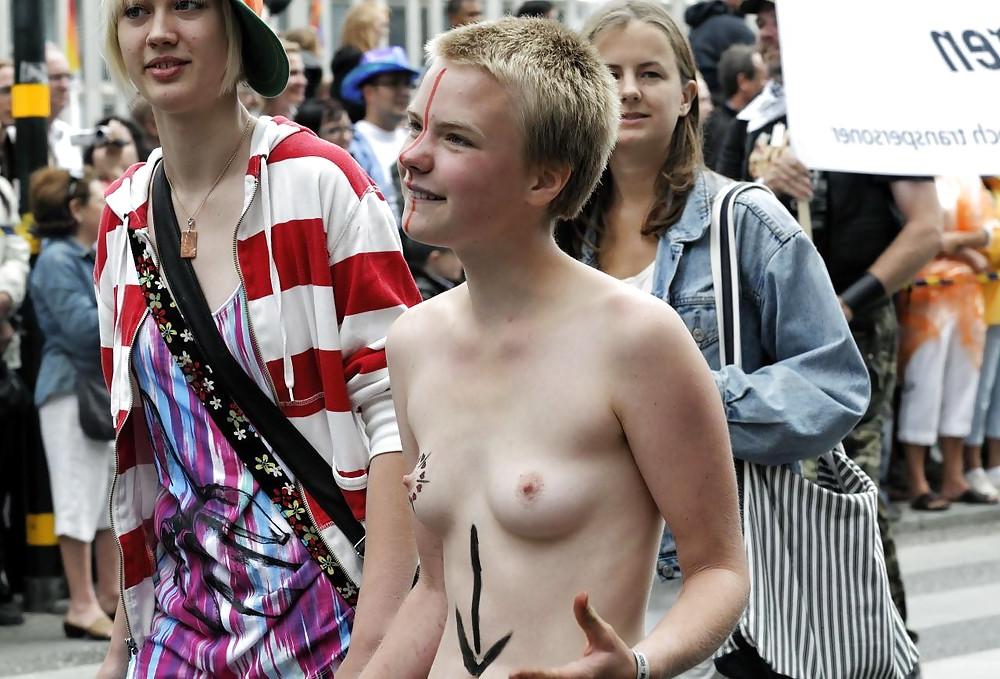 24P Flashing tits 6.