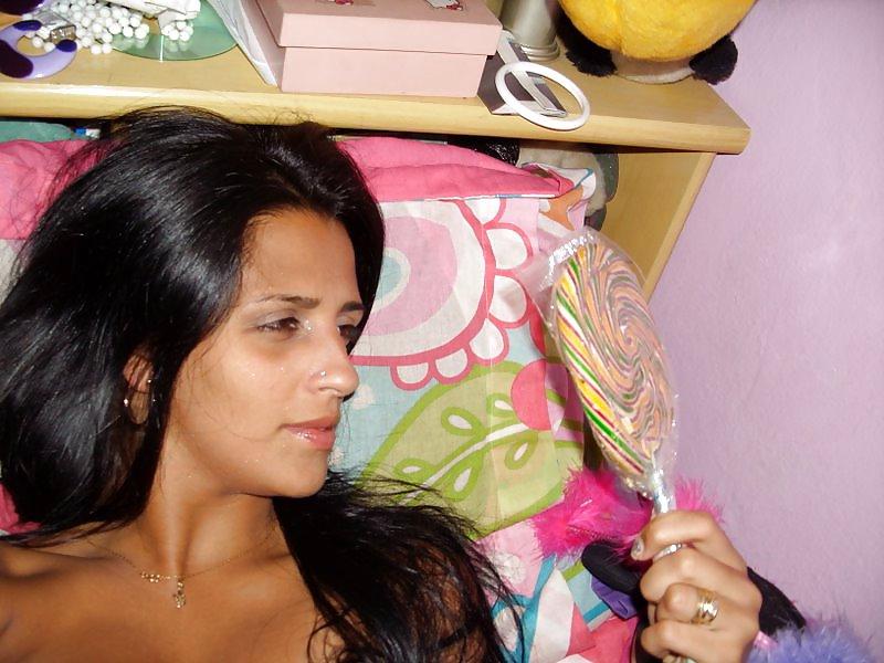 25P Brazilian slut girlfriend enjoy your first cuckold