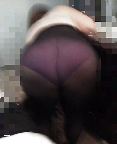 13P Wife fat ass stockings 