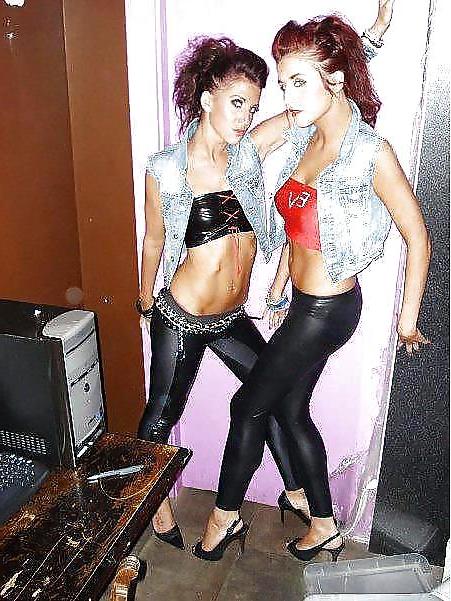 25P Sluts in tight pants! 3