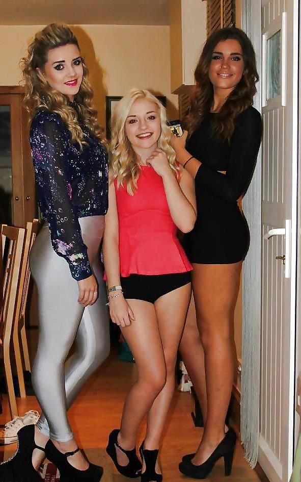 25P Sluts in tight pants! 3