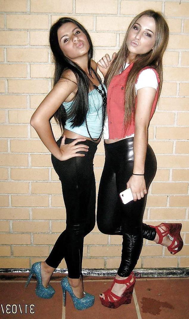 25P Sluts in tight pants! 3