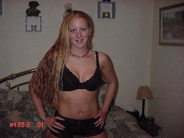 8P Posing blonde ends up with a cock in her anus