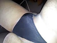 10P Black thong