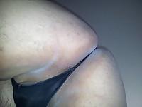 10P Black thong