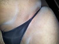 10P Black thong
