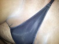 10P Black thong