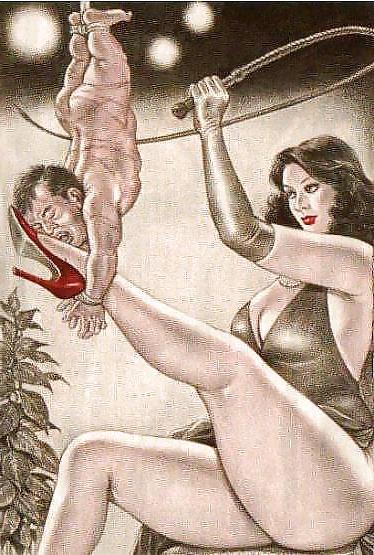 19P BBW Femdom Art