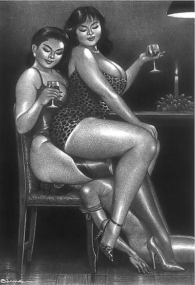 19P BBW Femdom Art