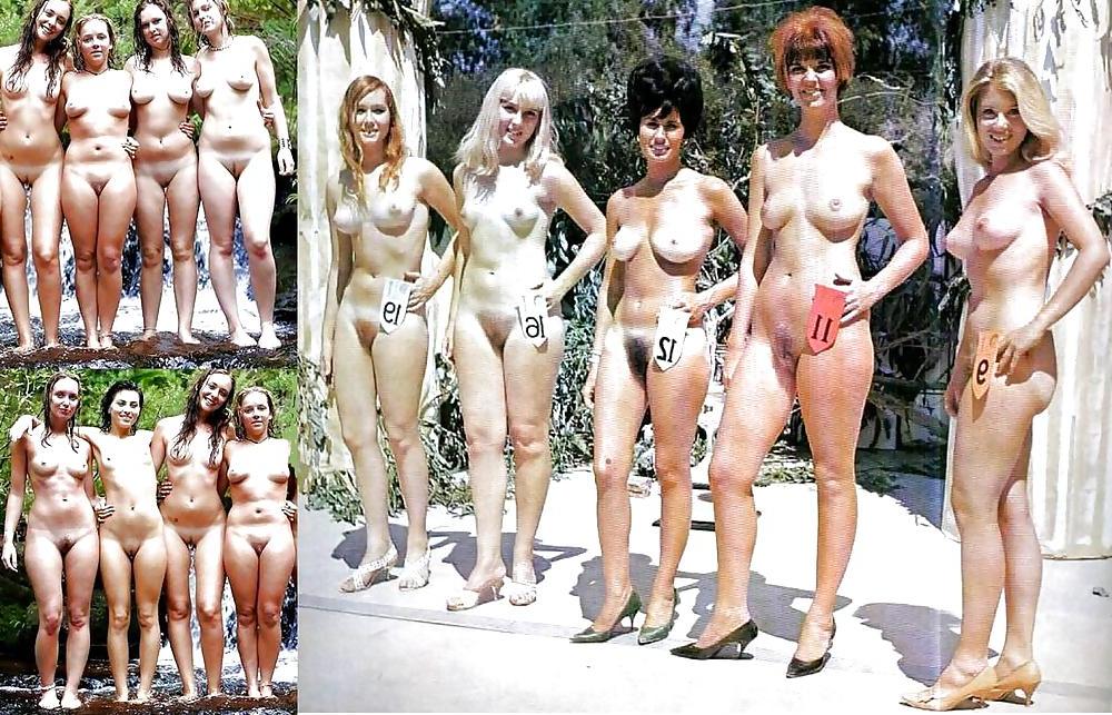 11P Women naked in groups
