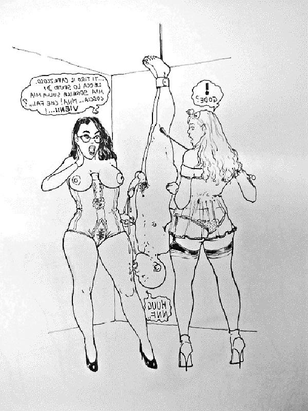 18P Femdom art