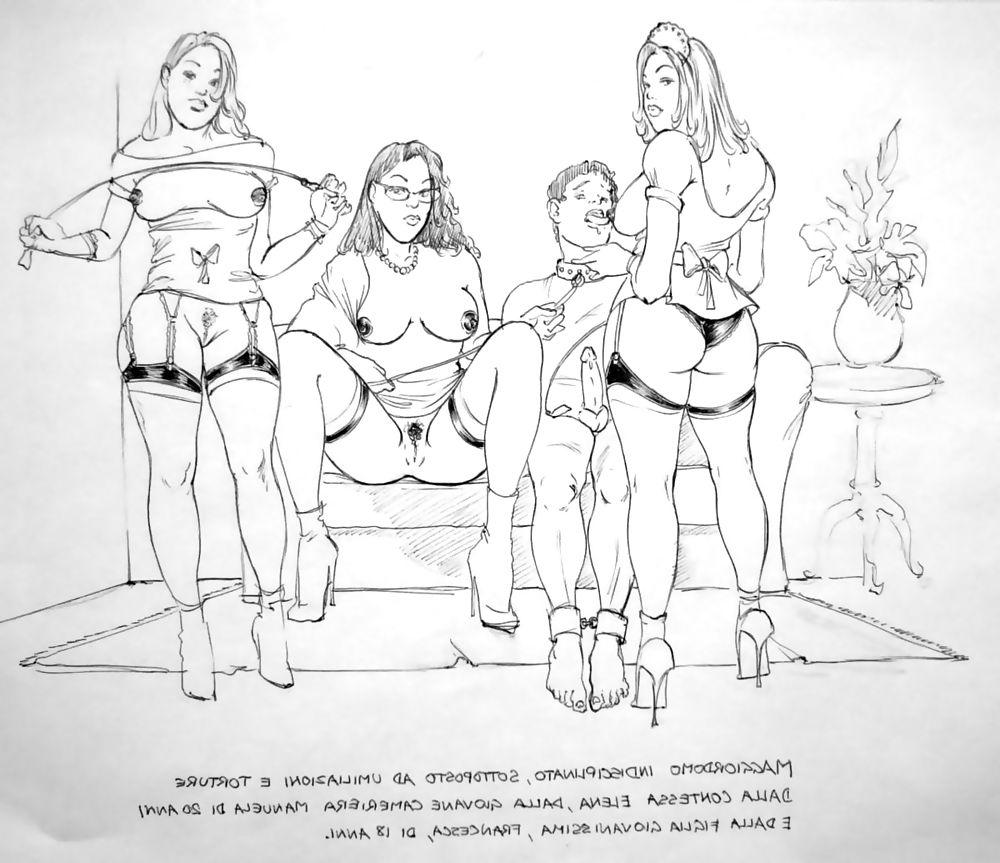 18P Femdom art