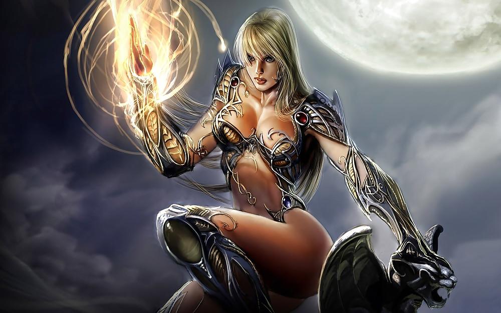 25P Sexy Fantasy Mythical Girls 1