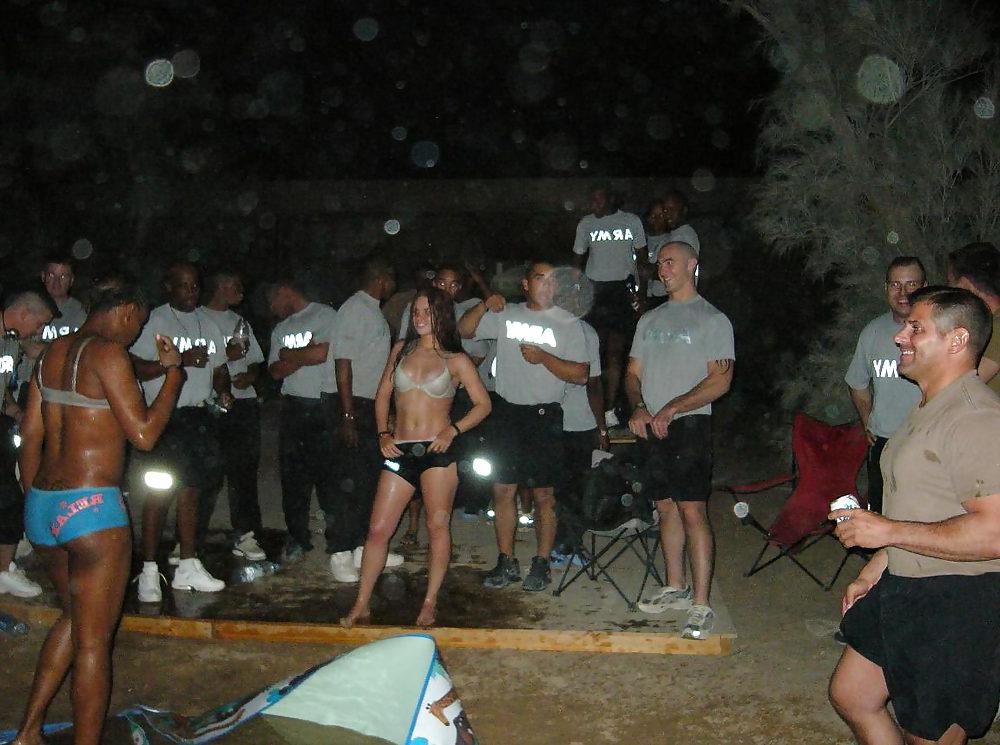 6P Army Slut - Wet Wrestling