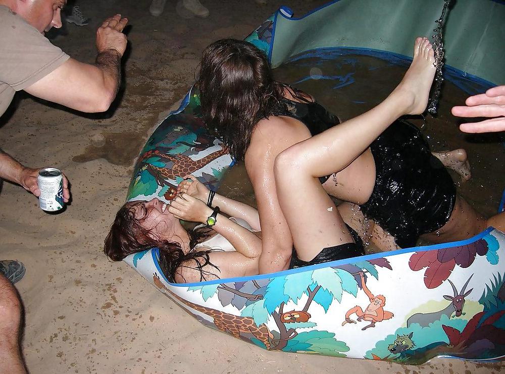 6P Army Slut - Wet Wrestling