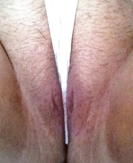 21P White thong morning fun