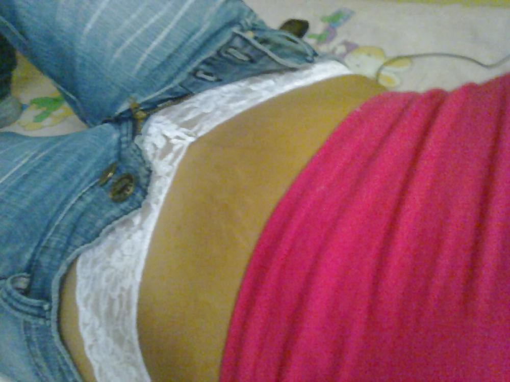 24P My chic in thong