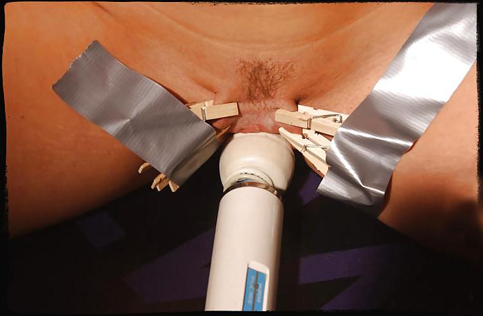 16P Tied Up And Gaged With A Vibrator