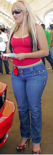 12P Sexy Girls Tight Jeans