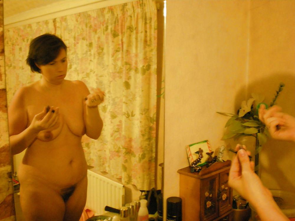 11P My wore holly naked in the mirror