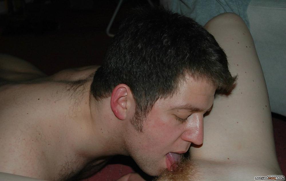 22P Red haired babe gagging