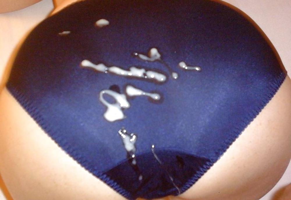 24P Cum in thong