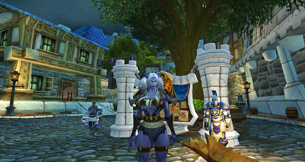 9P Bimbo Monk and her slutty Druid friend