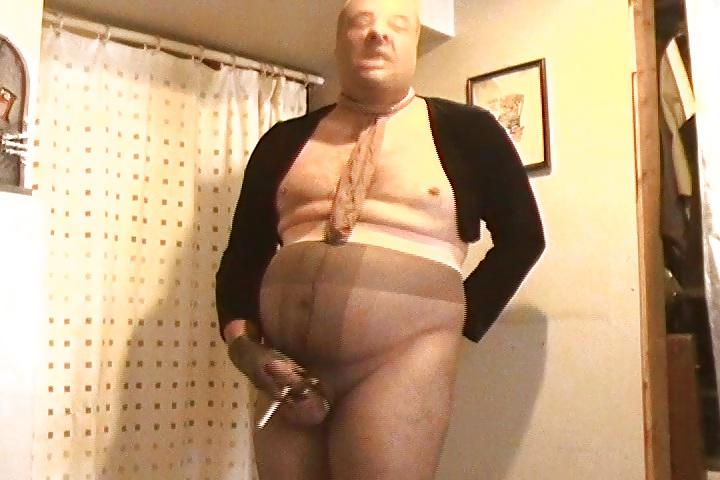 25P Pantyhose Encasement Play