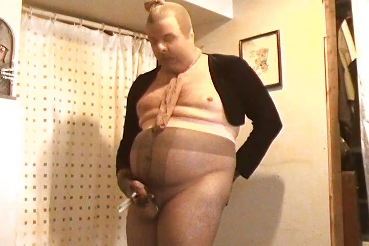 25P Pantyhose Encasement Play