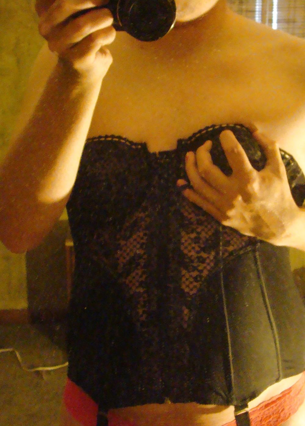 14P Corest & Pink Thong - Older