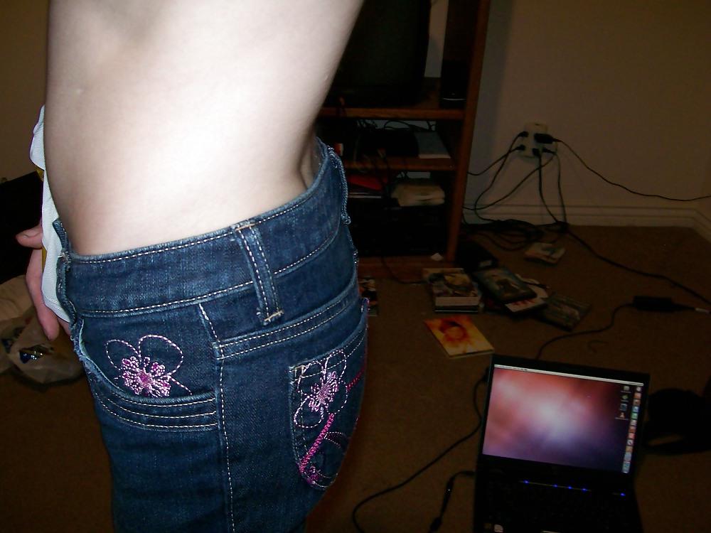 10P Nur ich in einigen meiner Röhrenjeans.
