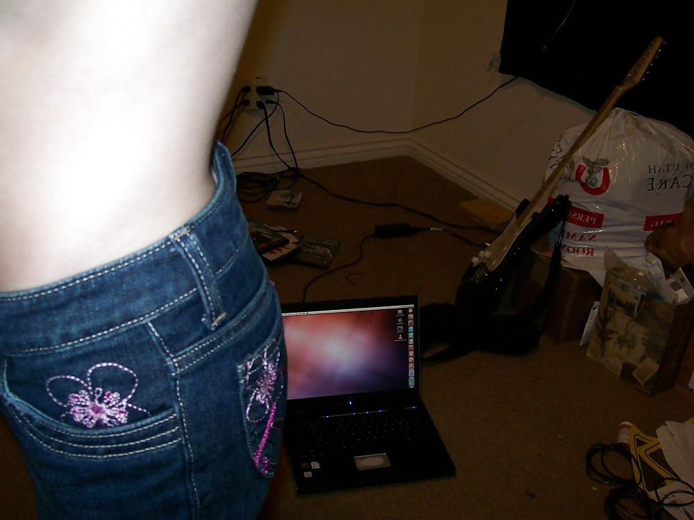 10P Nur ich in einigen meiner Röhrenjeans.