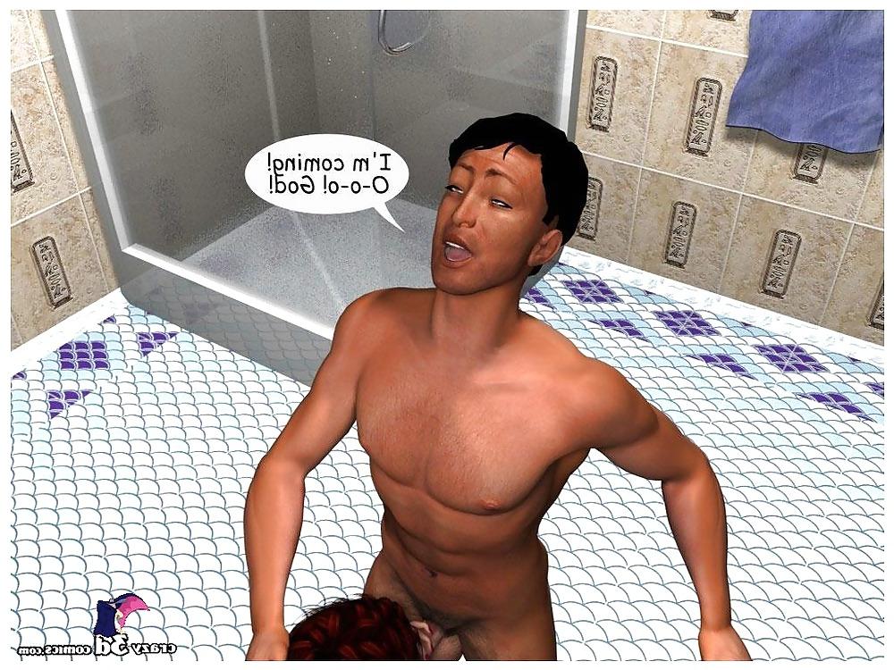 4P Bitchy Wife In Bathroom