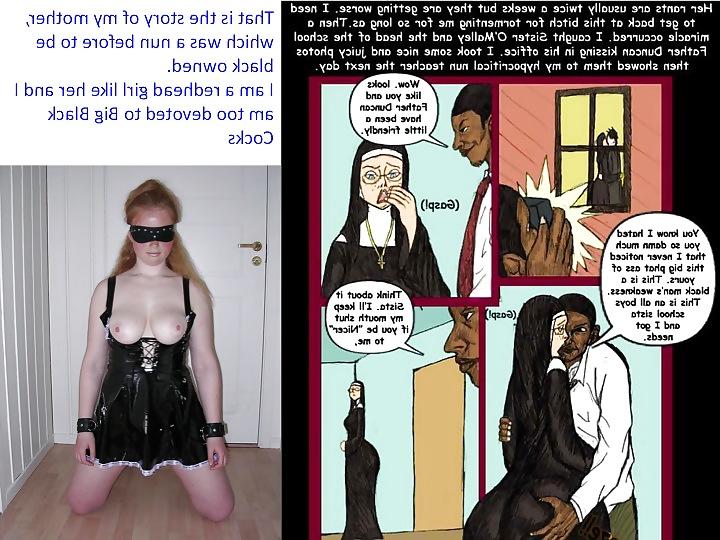 25P Submissive nun devoted to her BBC student