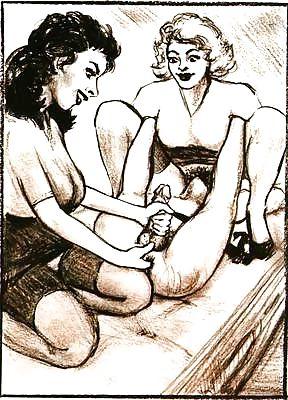 25P Femdom art and comics 