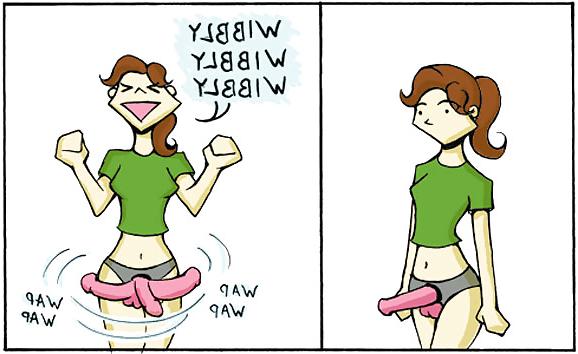 25P Strapon & Anal play toons (3)