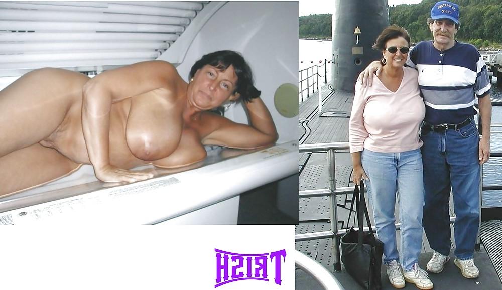 25P Mostly Mature Women Dressed  & Undressed