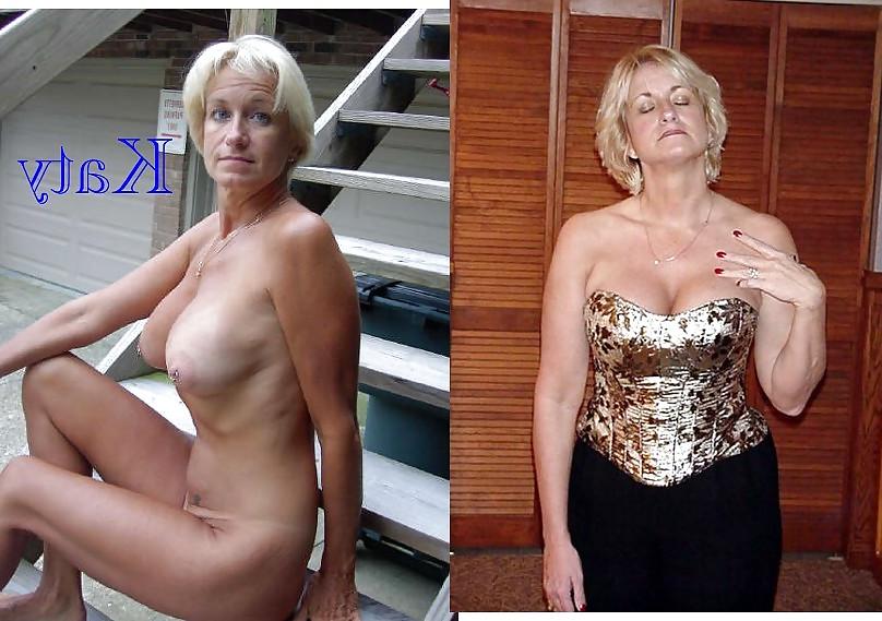 25P Mostly Mature Women Dressed  & Undressed