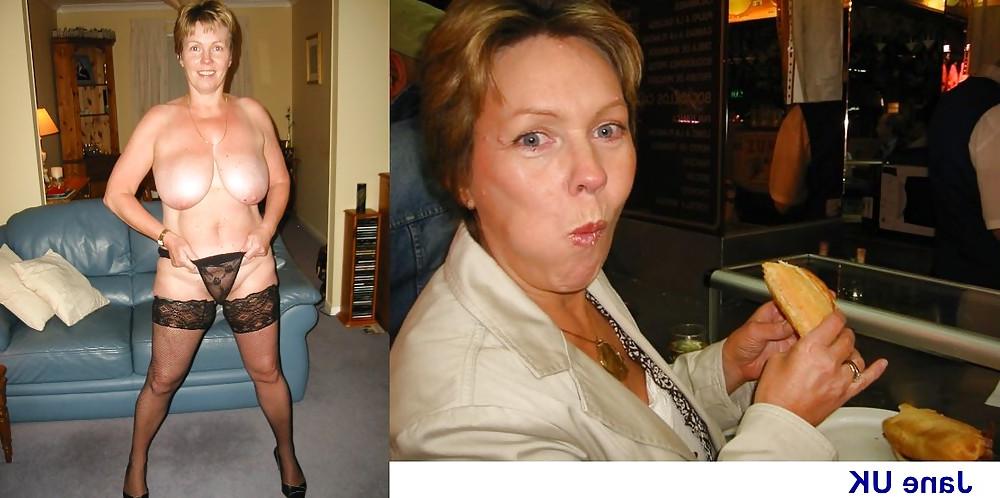 25P Mostly Mature Women Dressed  & Undressed