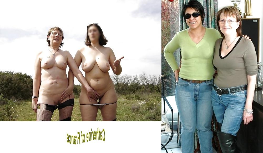 25P Mostly Mature Women Dressed  & Undressed