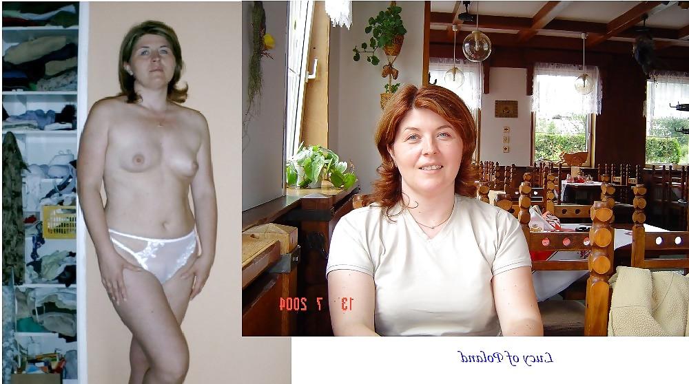 25P Mostly Mature Women Dressed  & Undressed