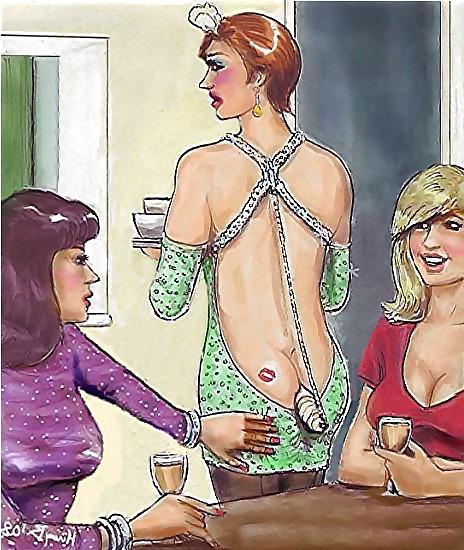 25P Strapon & Anal play toons (4)