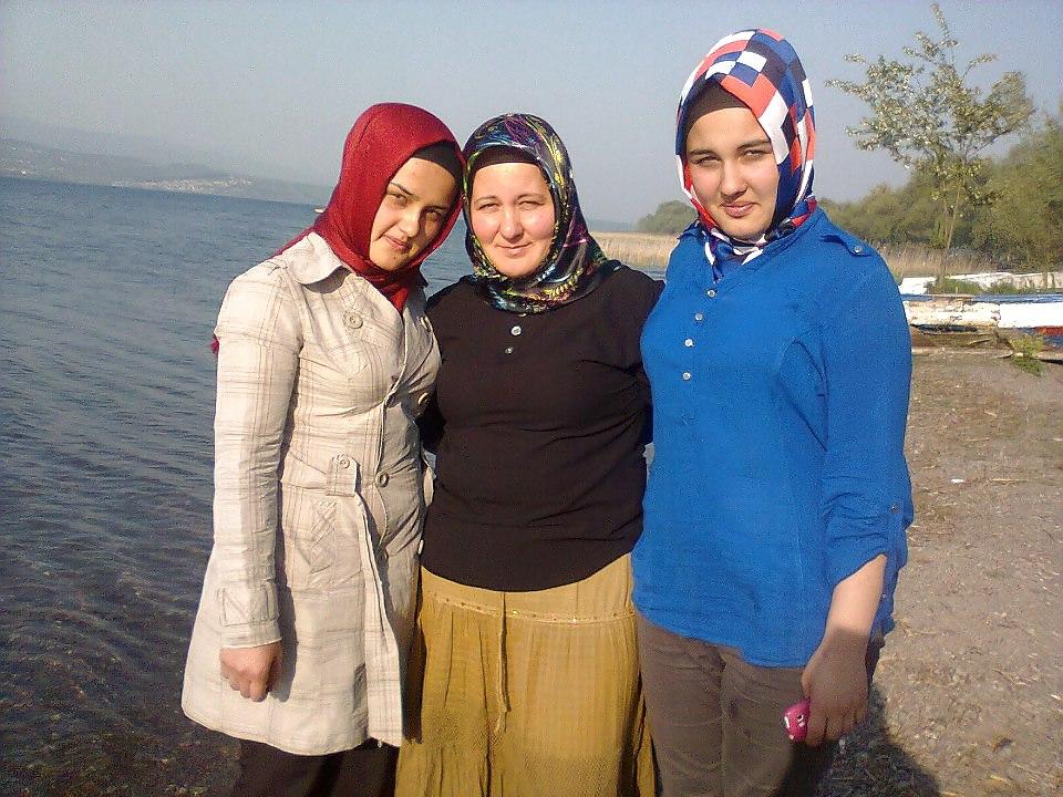 25P Turkish arab hijab turbanli asian kapali