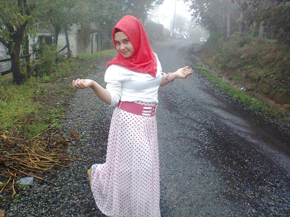 25P Turkish arab hijab turbanli asian kapali