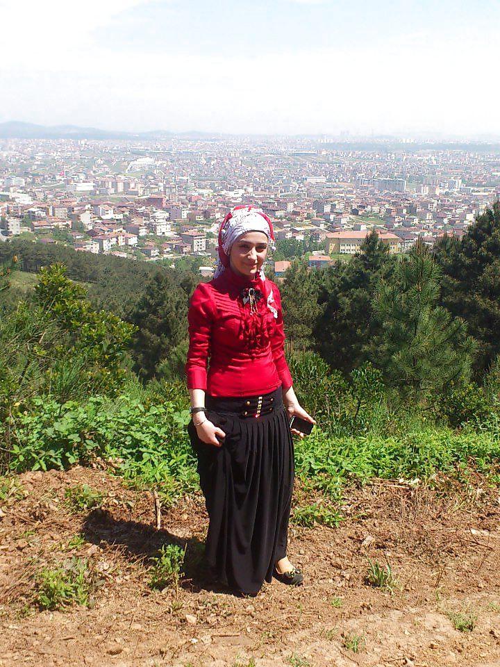 25P Turkish arab hijab turbanli asian kapali
